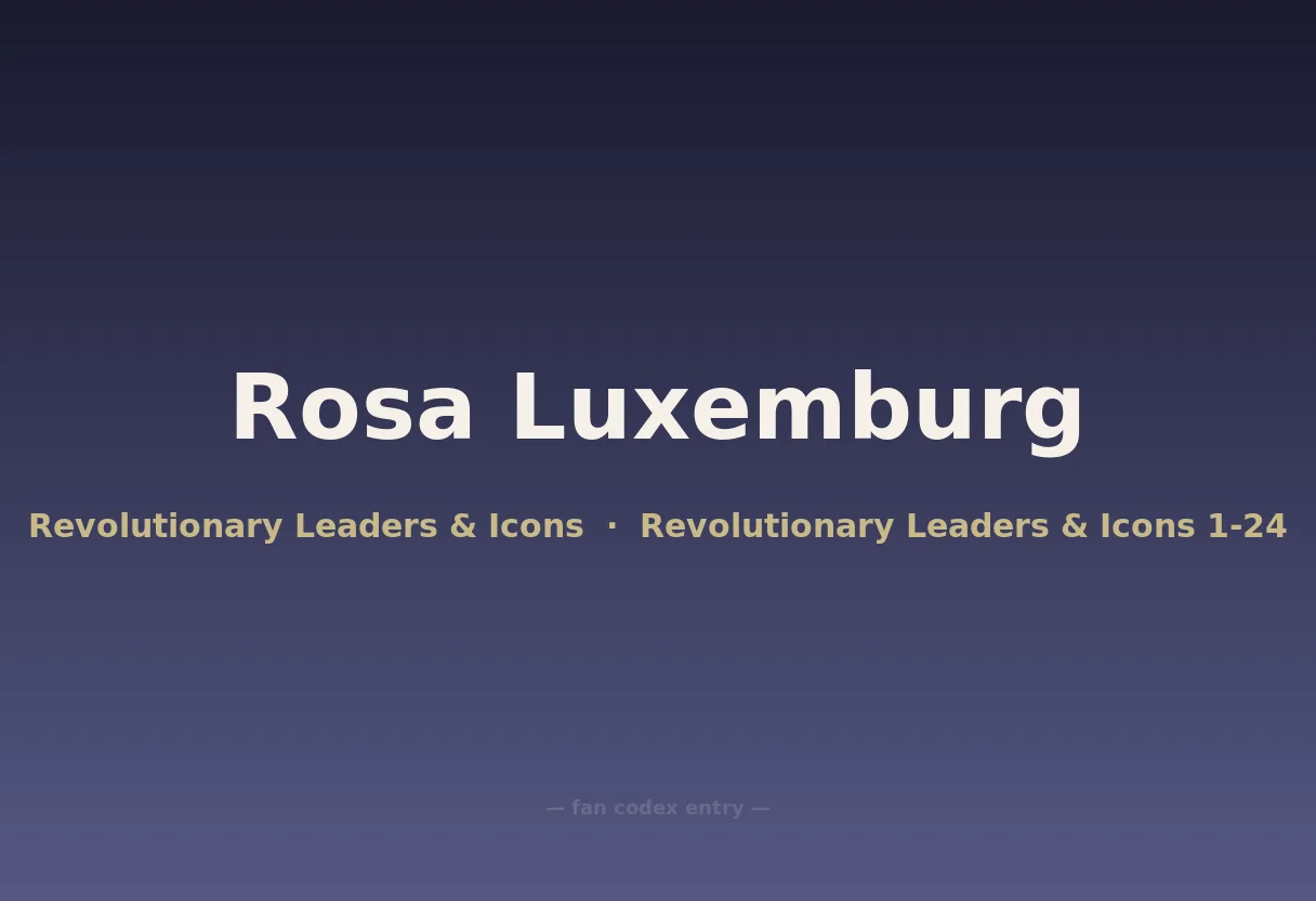 Rosa Luxemburg