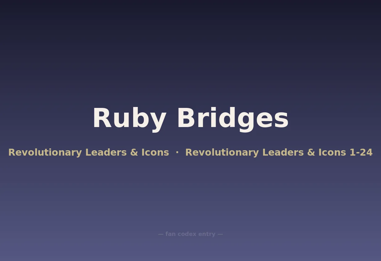 Ruby Bridges