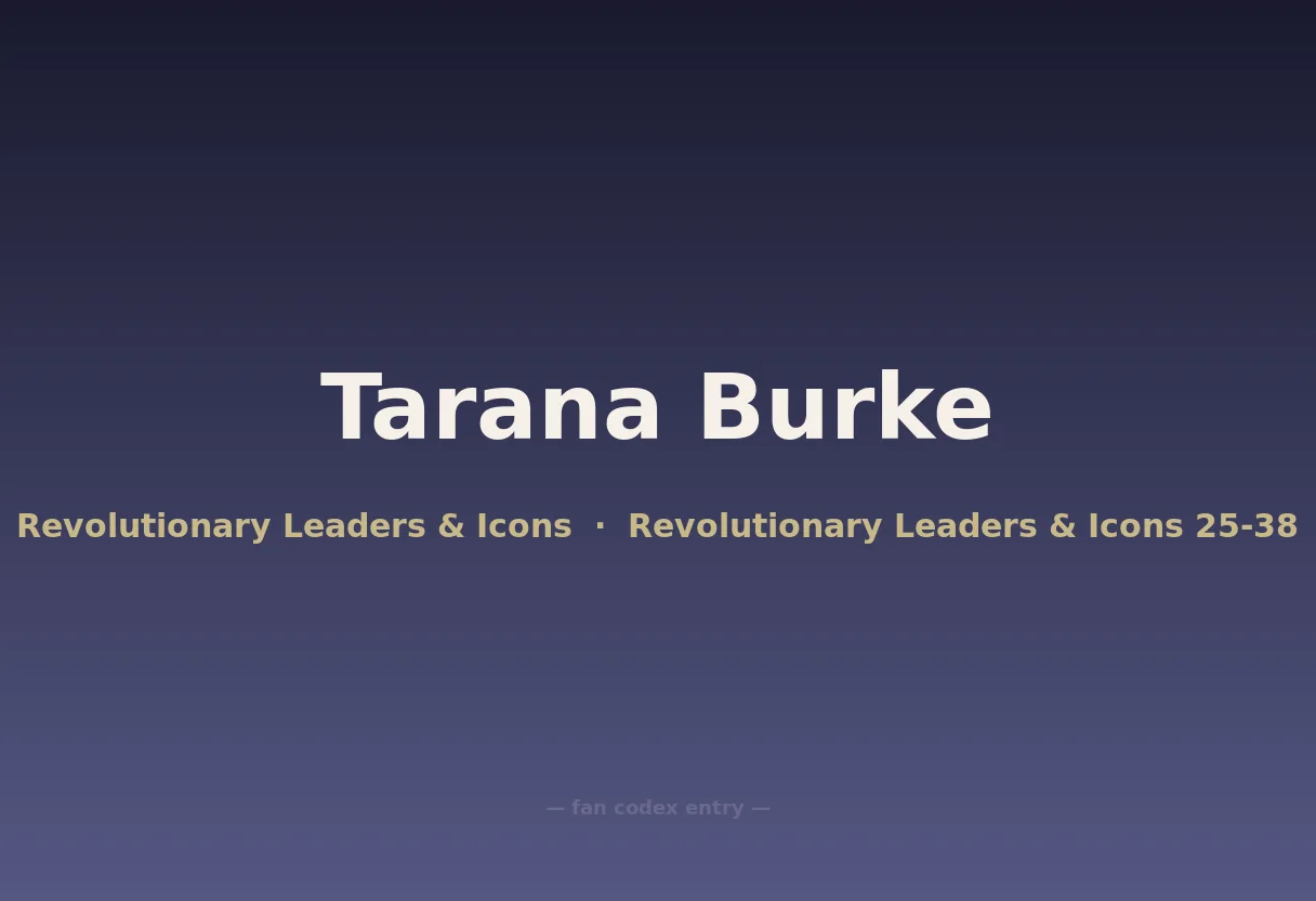 Tarana Burke
